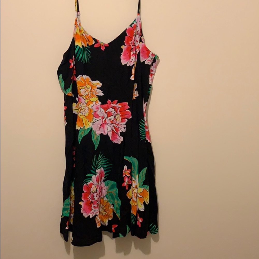 Black Floral Dress